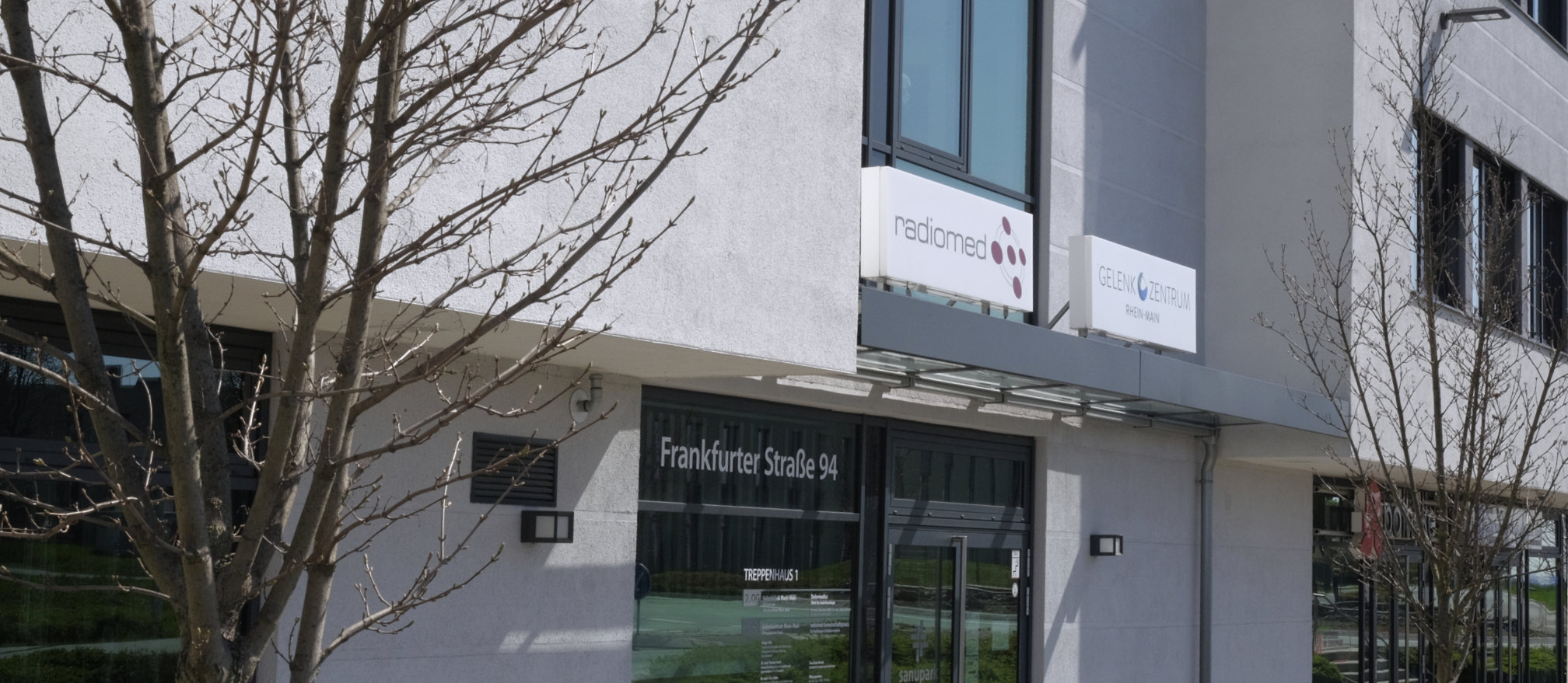 Ansicht Gebäude radiomed Hochheim